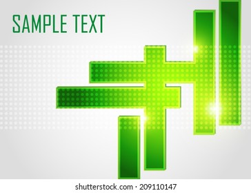 Green abstract background