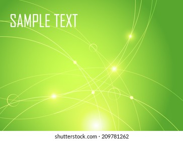 Green abstract background