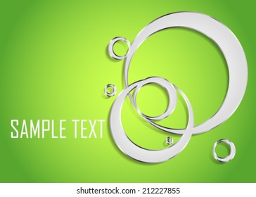 Green abstract background