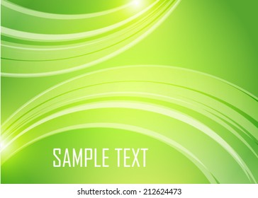 Green abstract background
