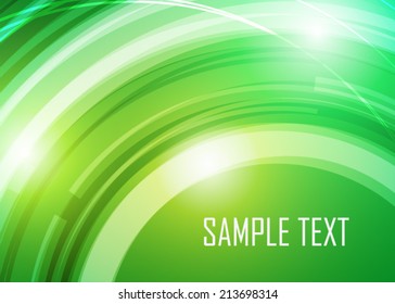 Green abstract background