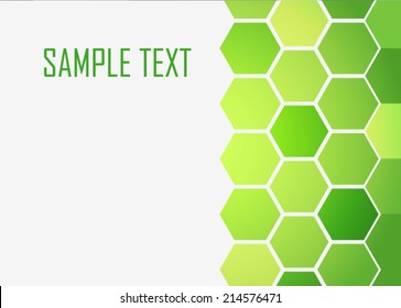 Green abstract background