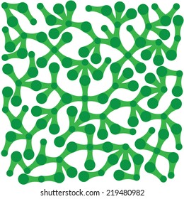 Green abstract background