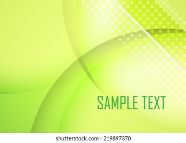 Green abstract background