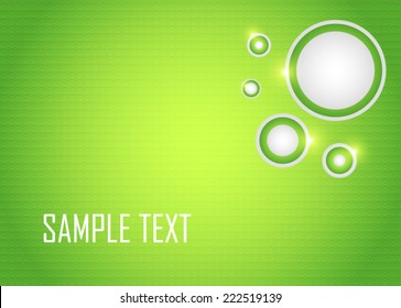 Green abstract background