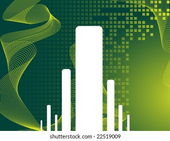 Green abstract background