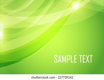 Green abstract background 