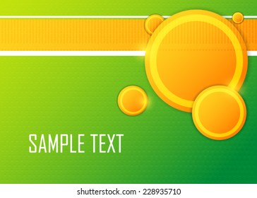 Green abstract background