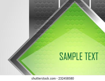 Green abstract background