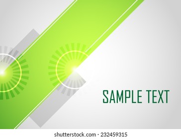 Green abstract background