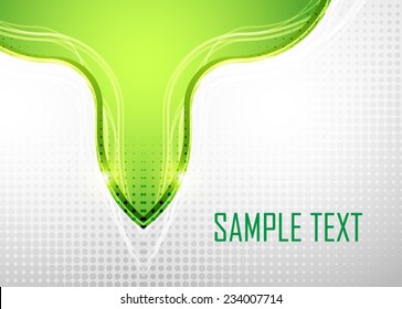 Green abstract background