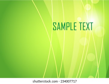 Green abstract background