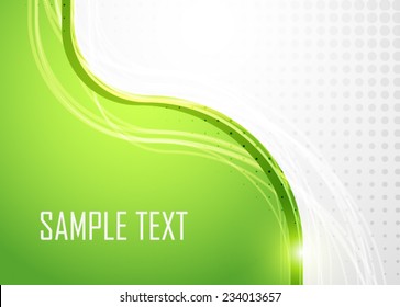 Green Abstract Background Stock Vector (Royalty Free) 234013657 ...