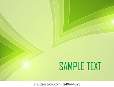 Green abstract background