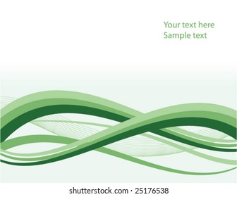 green abstract background