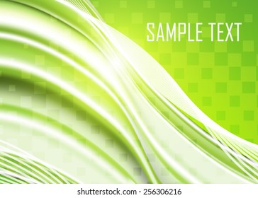 Green abstract background