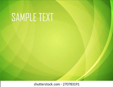 Green abstract background