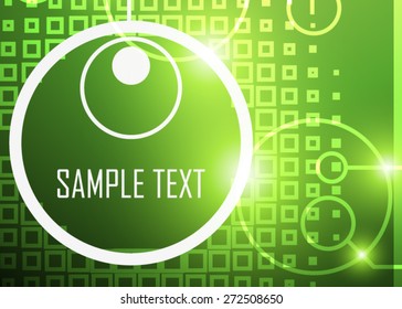 Green abstract background