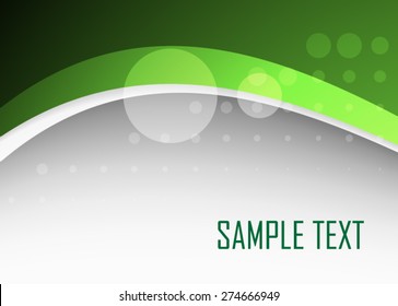 Green abstract background