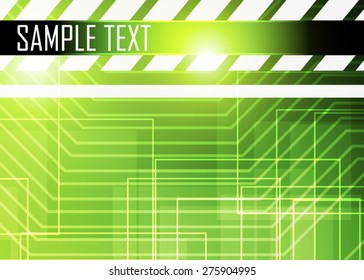 Green abstract background