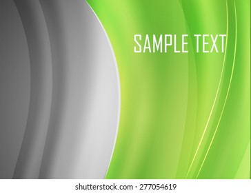 Green abstract background