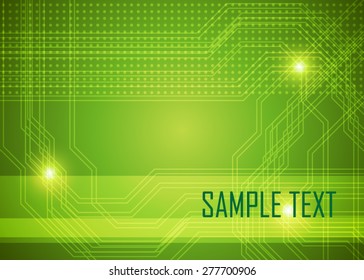 Green abstract background