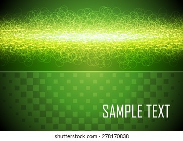 Green abstract background