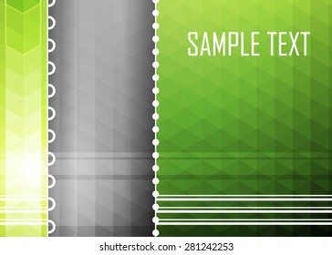 Green abstract background