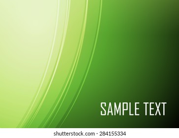 Green abstract background