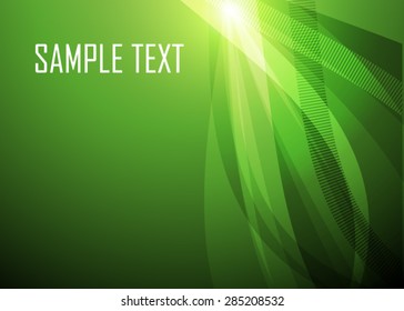 Green abstract background