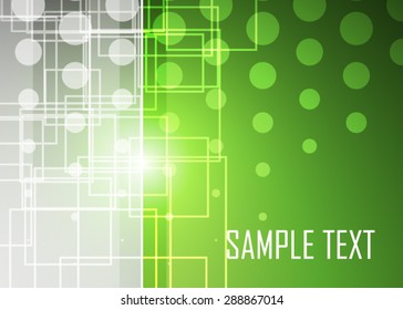 Green abstract background