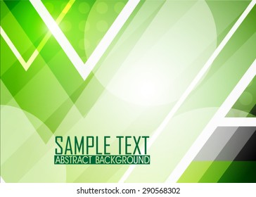 Green abstract background
