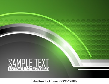 Green abstract background
