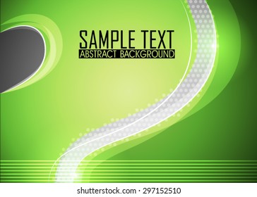 Green abstract background