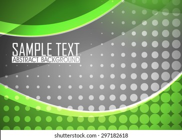 Green abstract background