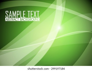 Green abstract background