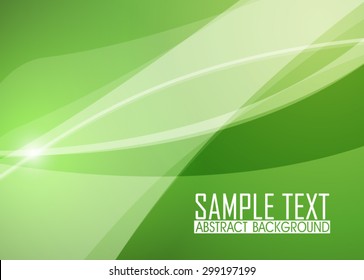 Green abstract background