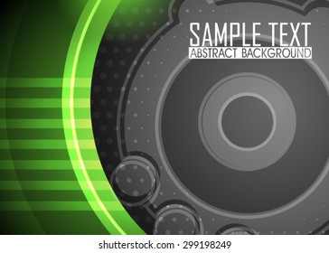 Green abstract background