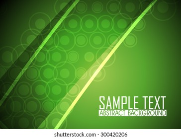 Green abstract background