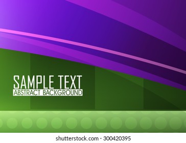 Green abstract background
