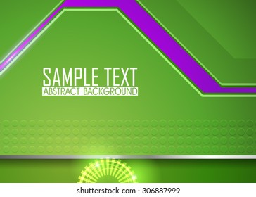 Green abstract background
