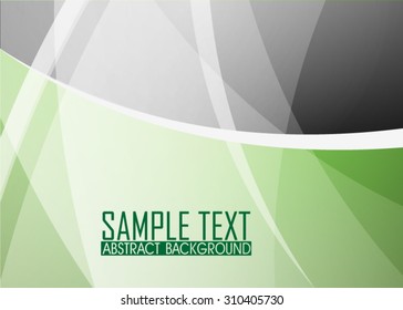Green abstract background