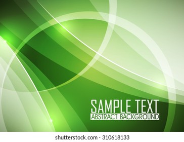 Green abstract background
