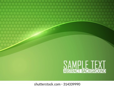 Green abstract background