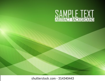 Green abstract background