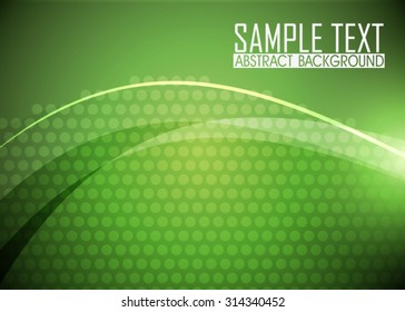 Green abstract background