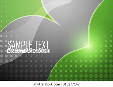 Green abstract background