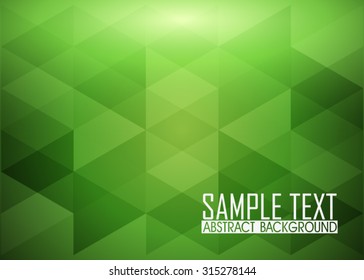 Green abstract background