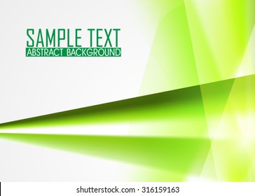 Green abstract background