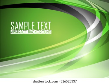 Green abstract background